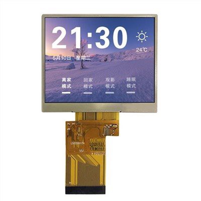 หน้าจอแถบ TFT ขนาด 3.5 นิ้ว