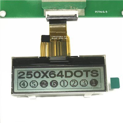 หน้าจอเครื่องคิดเลขเชิงพาณิชย์ LCD ขนาดเล็ก